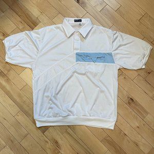 Vintage 80's Men's Pullover Collared Shirt XL